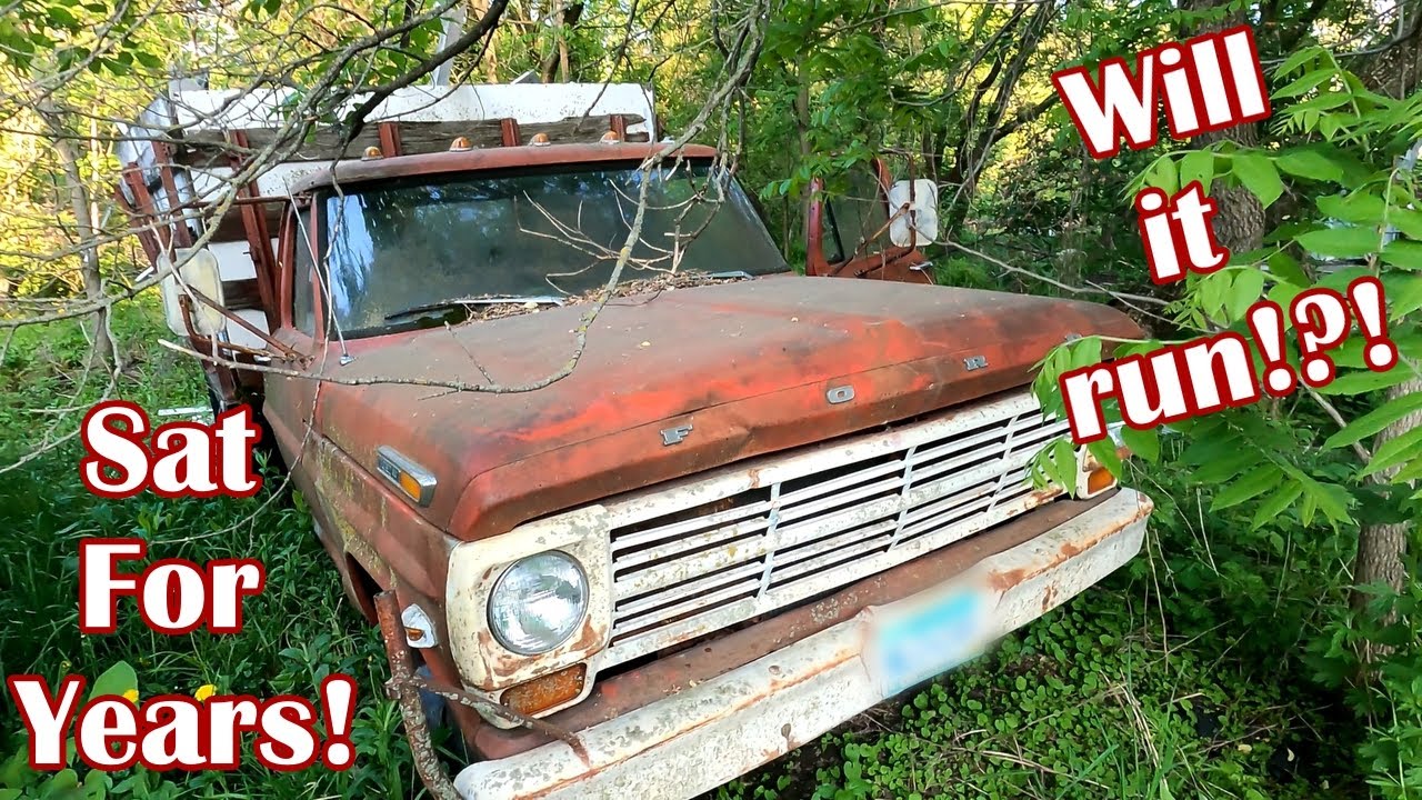 Can I get this neglected 1968 Ford F350 Bumpside running and moving!?! Will it run?!