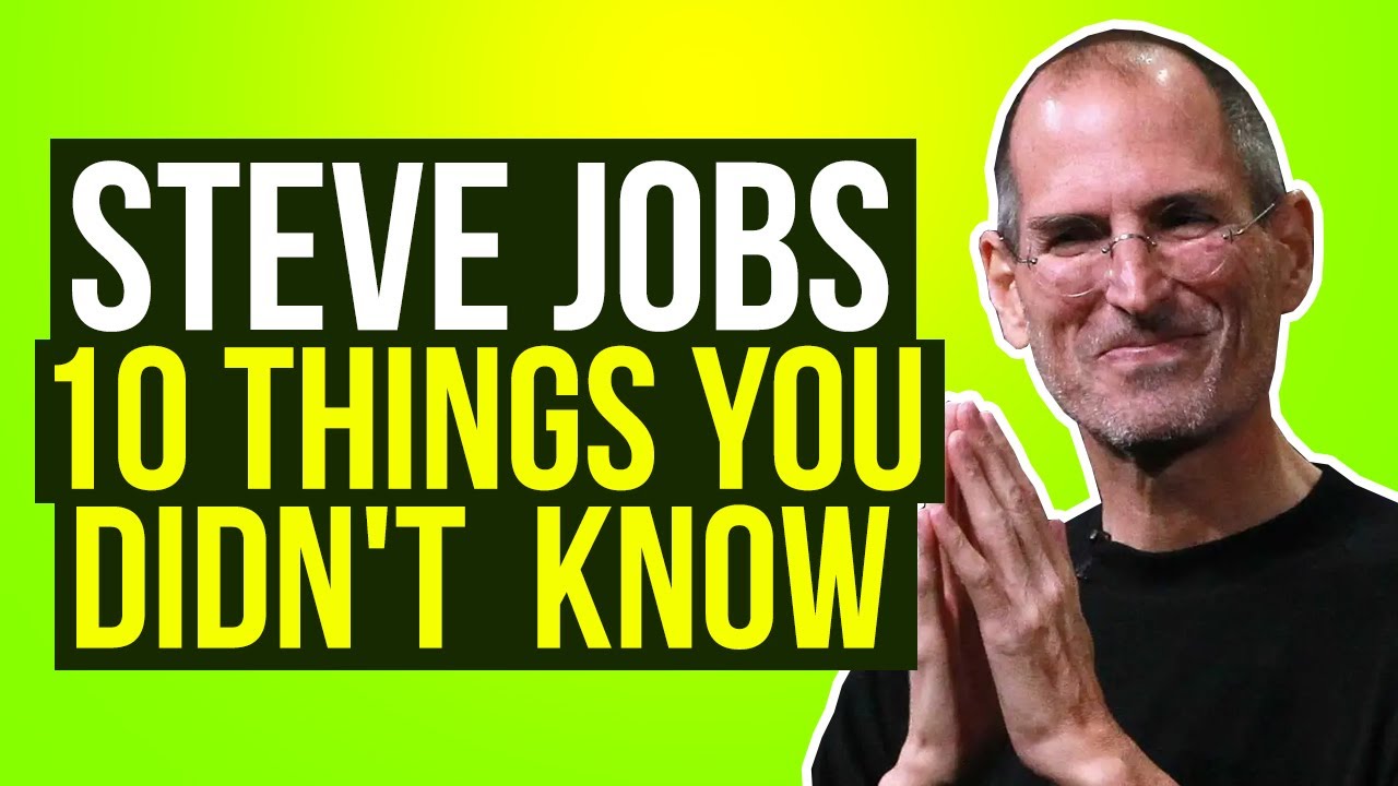 Top 10 Things You Didn't Know About Steve Jobs (2020)