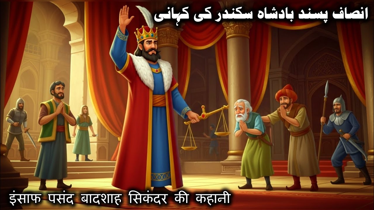Insaaf Pasand Badshah Sikandar Ki Kahani | Dilchasp Urdu Kahani | Urdu Moral Story