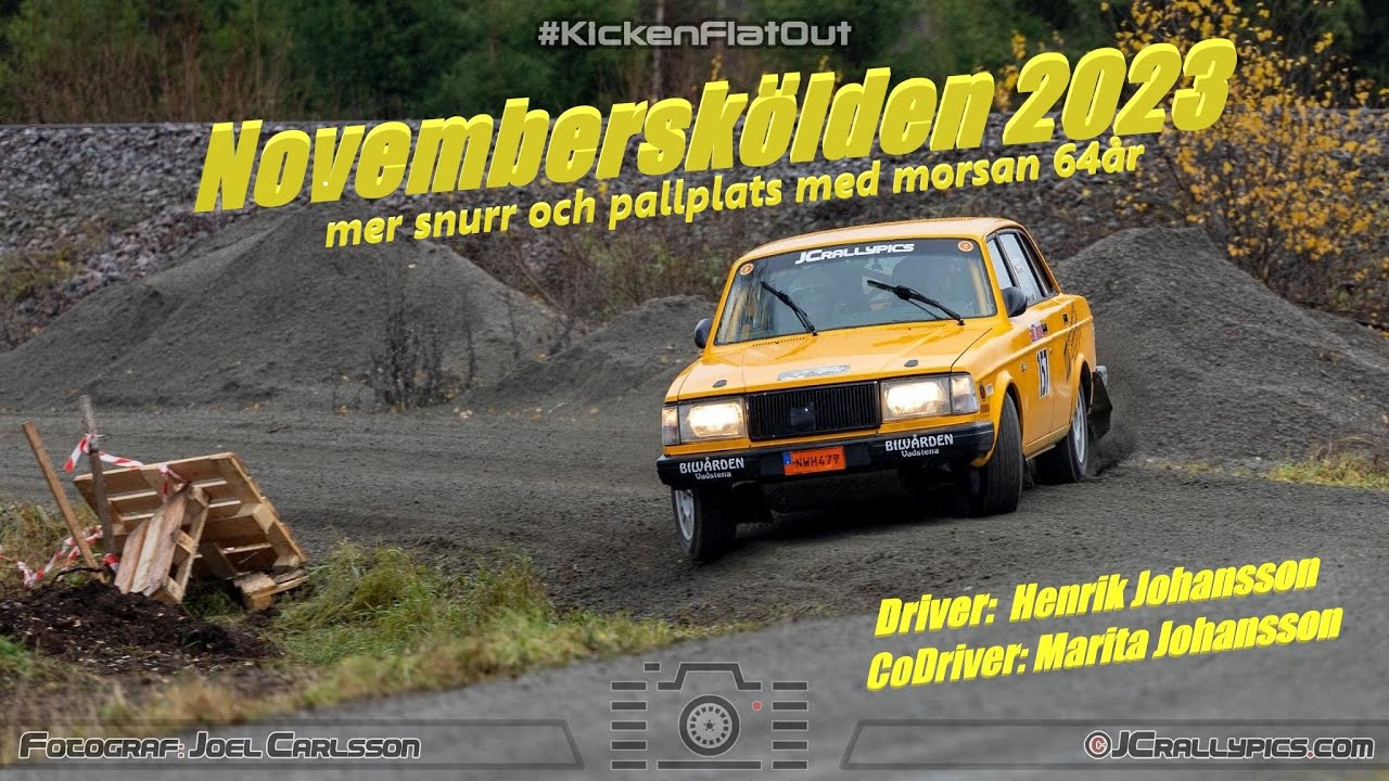 Novemberskölden 2023 snurr & pallplats med morsan 64