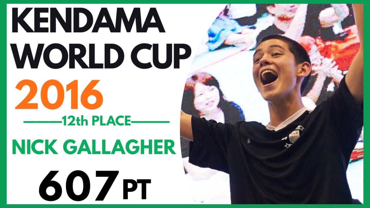 2016 Kendama World Cup - 12th Place - Nick Gallagher