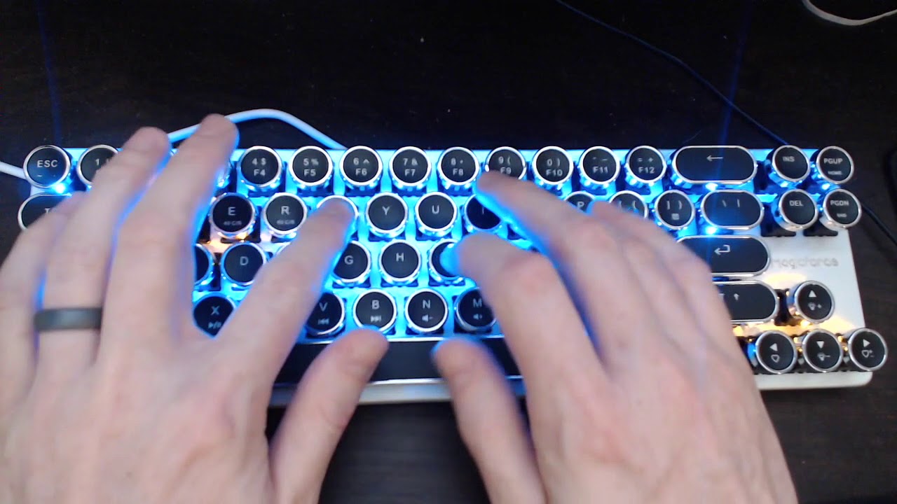 Inconsistent Typing on my Mechanical Keyboard for ASMR