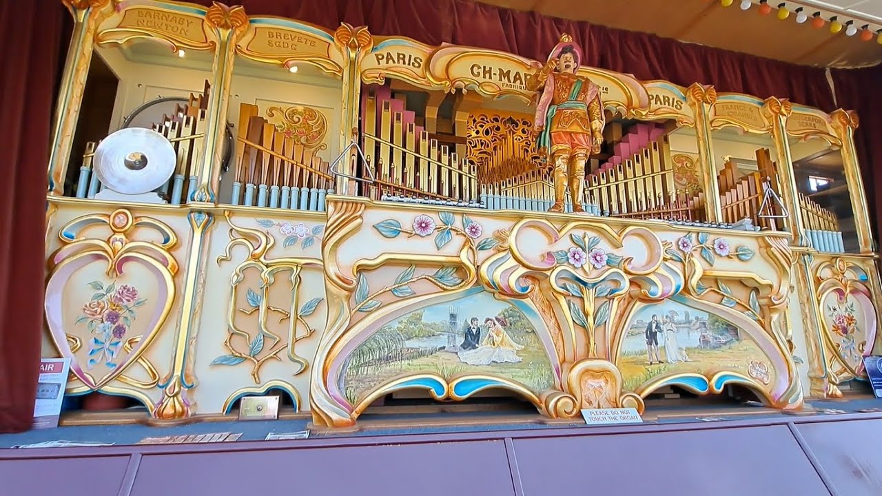 89 key replica Marenghi fairground organ - Diss Organ Festival 2025