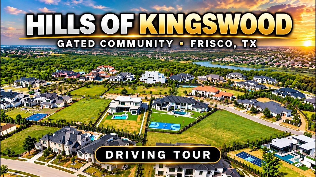 This is Where Frisco’s Wealthiest Residents Live: Hills of Kingswood | Driving Tour