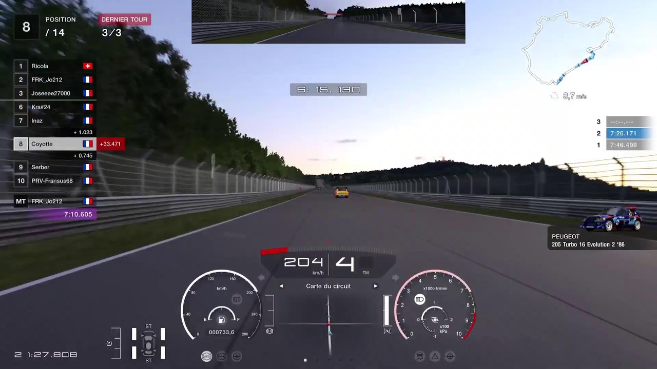 GT7 Les dimanches du Nürburgring