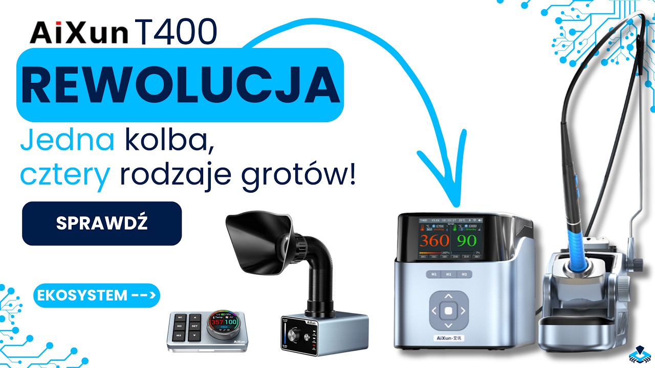Aixun T400 Rozpakowanie / Uruchomienie / Obsługa