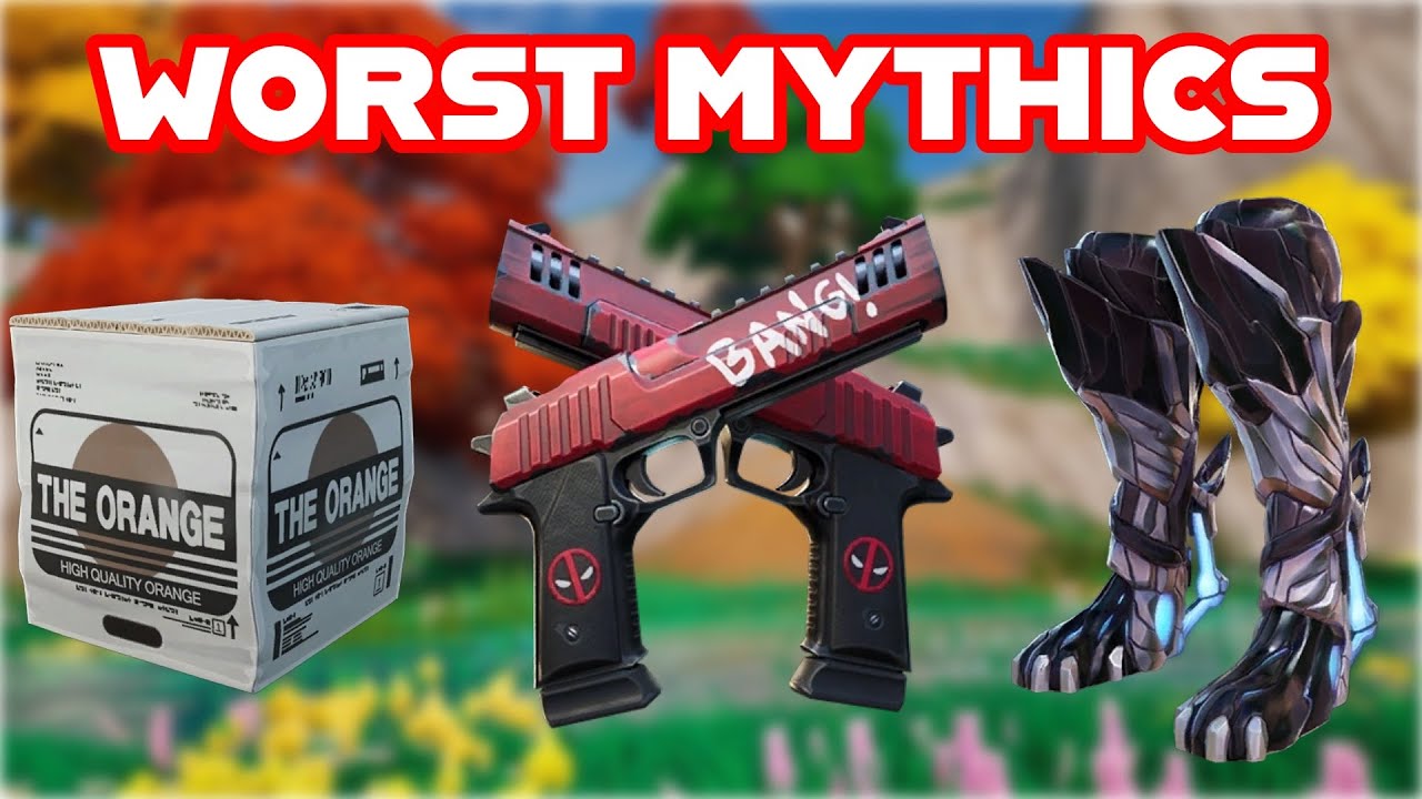 Revisiting Some of Fortnite's WORST MYTHIC Items of ALL TIME...