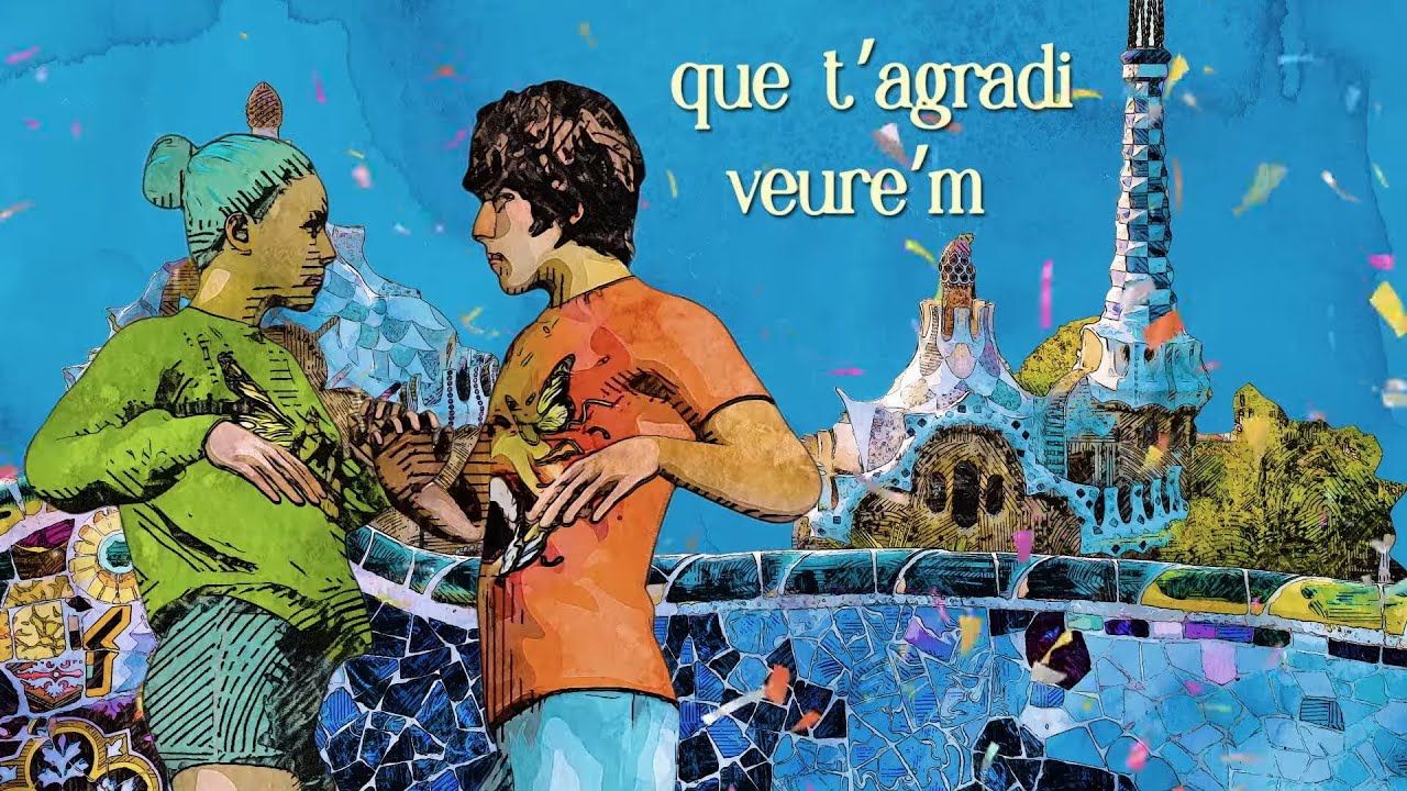 La Pegatina - Que t'agradi veure'm (Lyric Video Oficial)