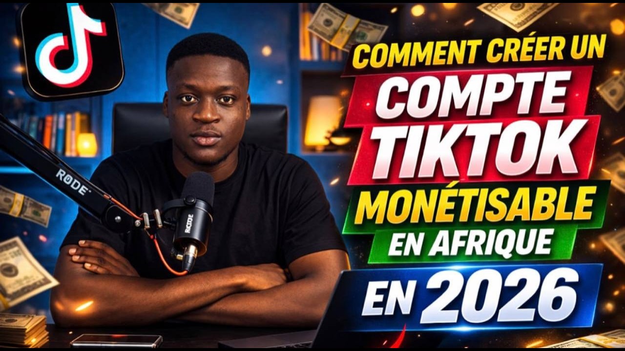 Comment Créer un Compte TikTok MONÉTISABLE en Afrique en 2026 (Méthode Complète + Erreurs à Éviter)
