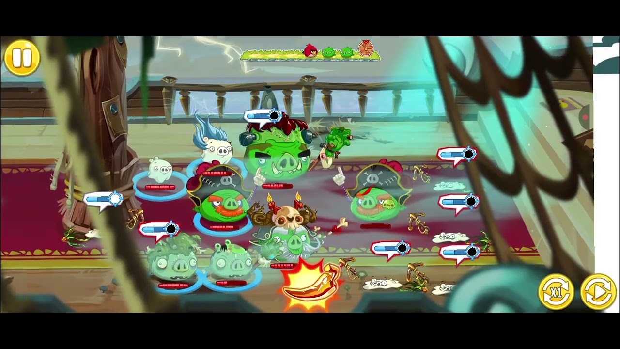 Angry Birds Epic Pig Friends - Navio Fantasma 
