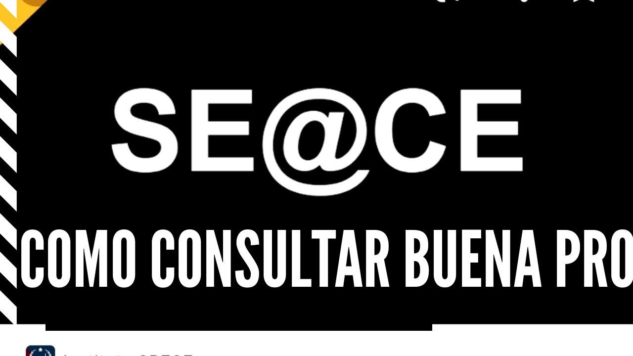 Como Consultar Buena Pro