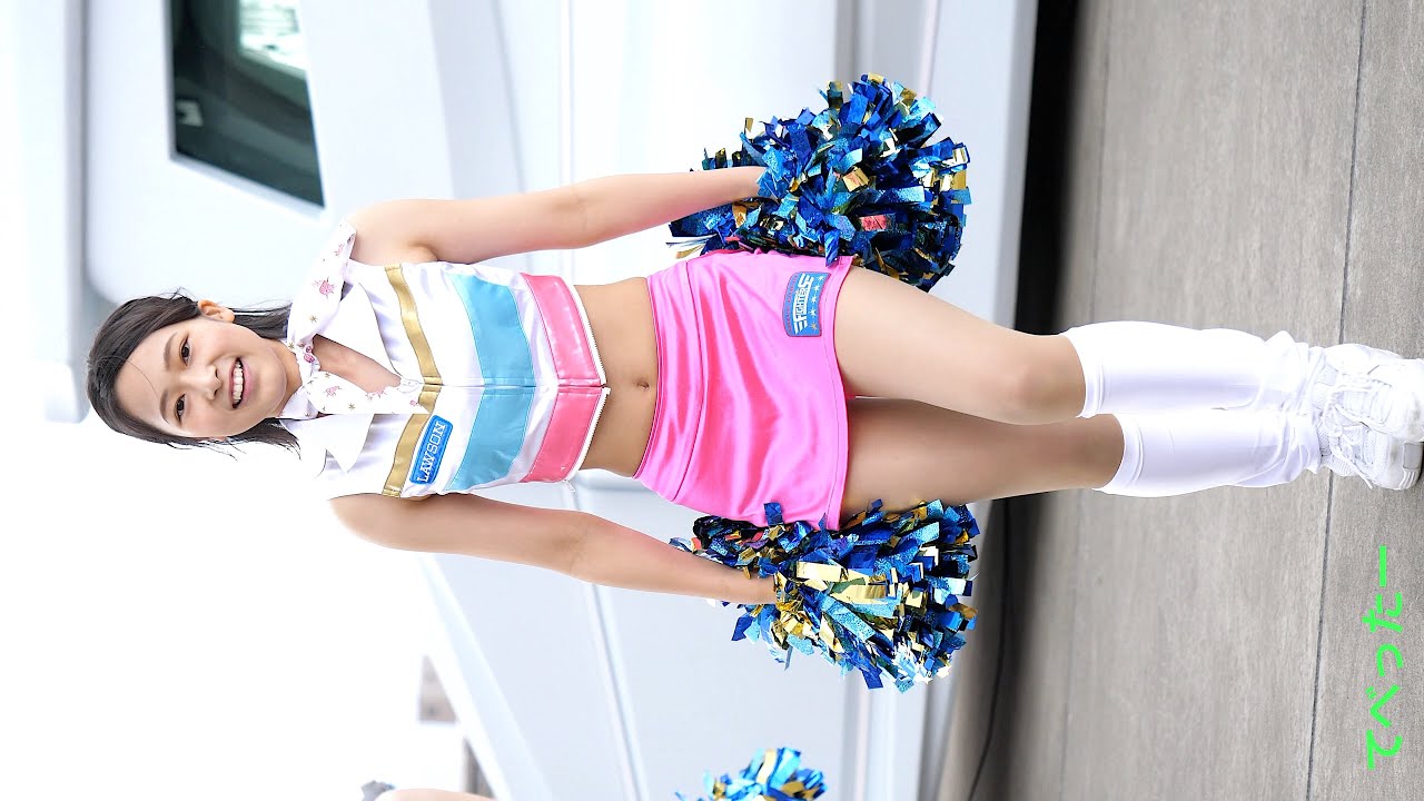 ≪4k≫  2018. 5. 5. ファイターズガール. 森 彩香. 札幌ドーム前イベントテラス.