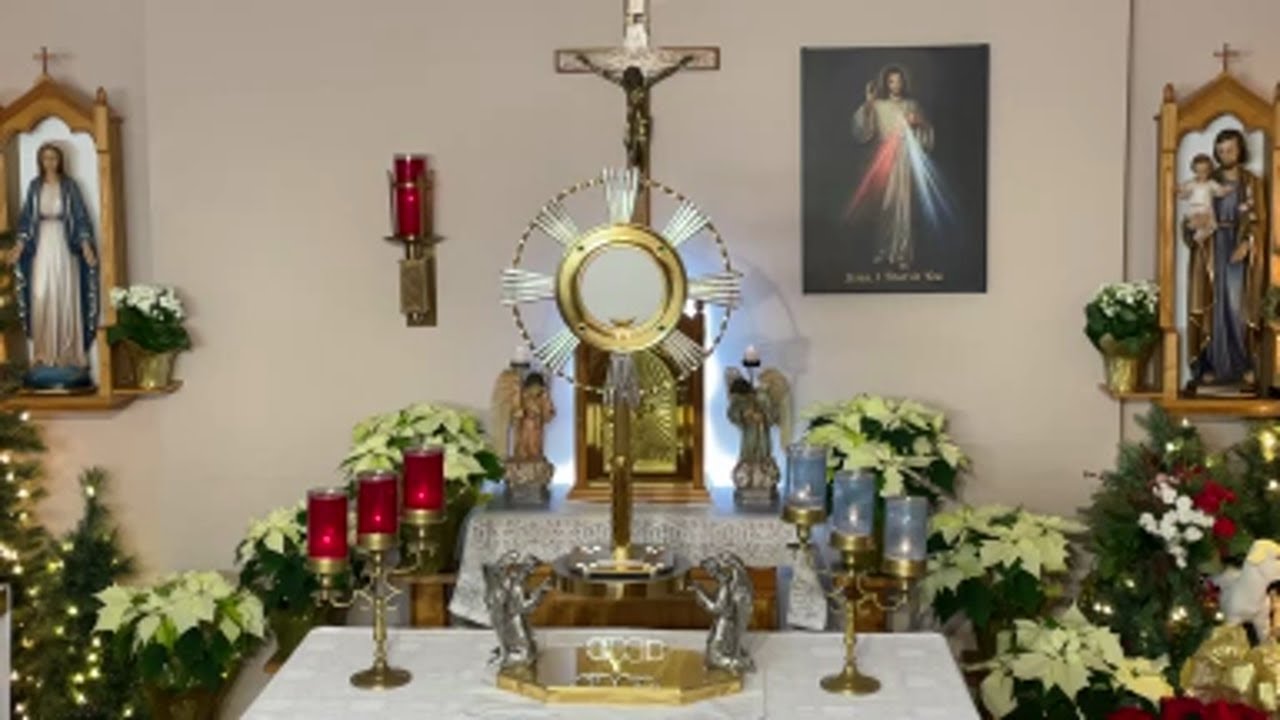 LIVE Eucharistic Adoration - Sisters of Divine Mercy