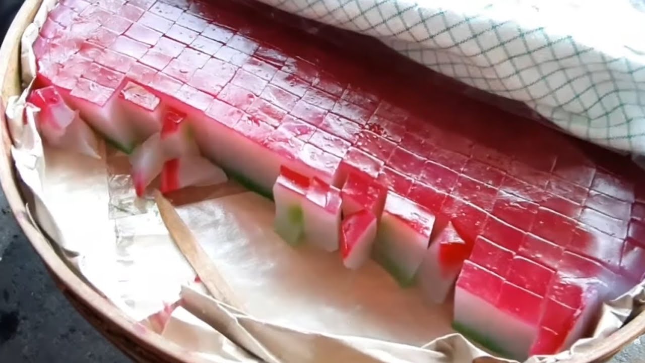 TERNYATA TERBUAT DARI BAHAN INI !! JAJANAN LEGENDARIS ES SELENDANG MAYANG - INDONESIAN STREET FOOD