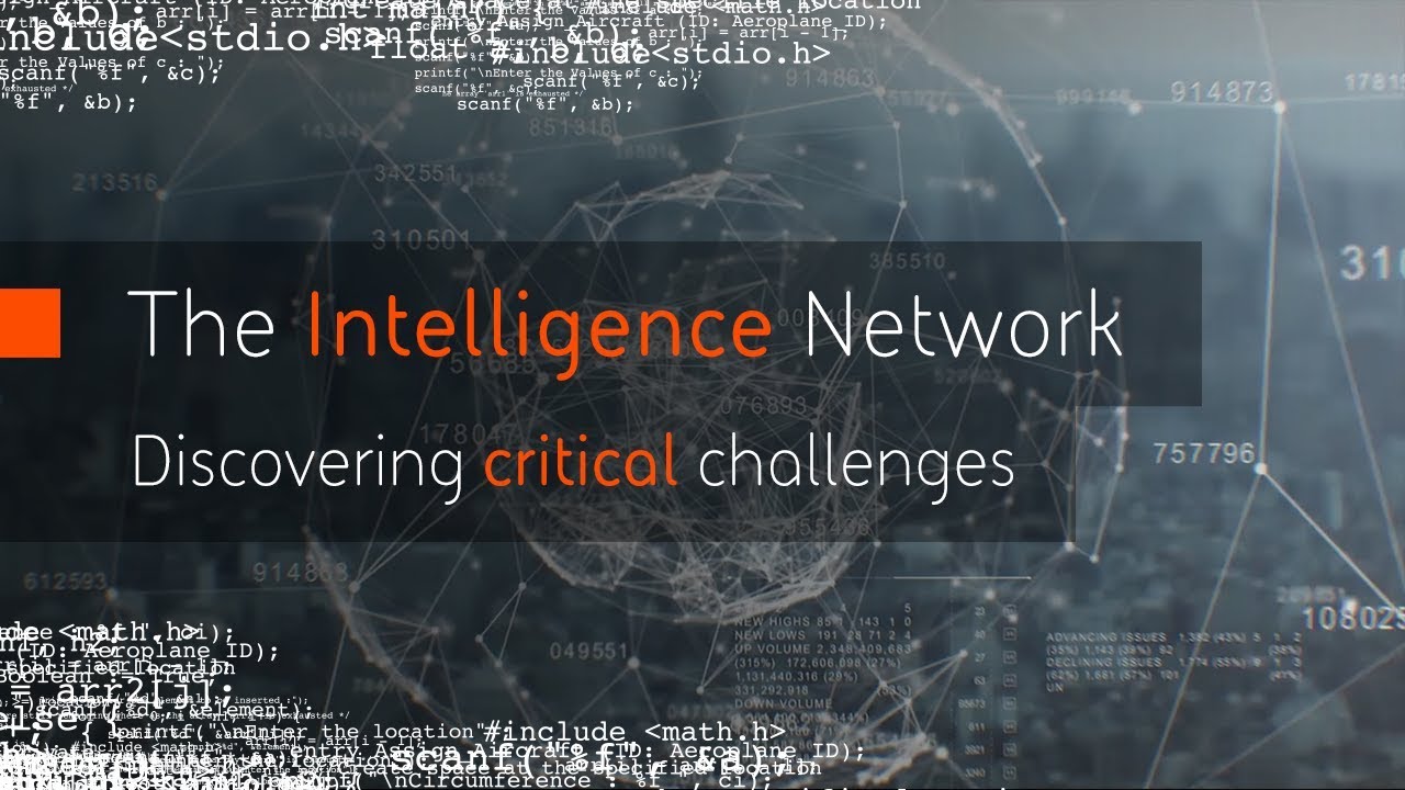 The Intelligence Network: Discovering Critical Challenges