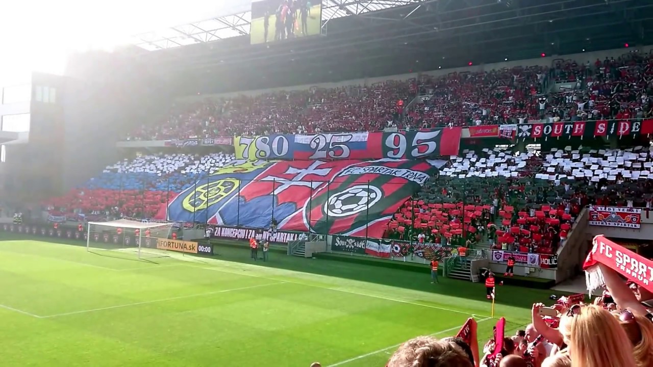 Spartak Trnava-Dunajska Streda, il Silenzio. 5.5.2018