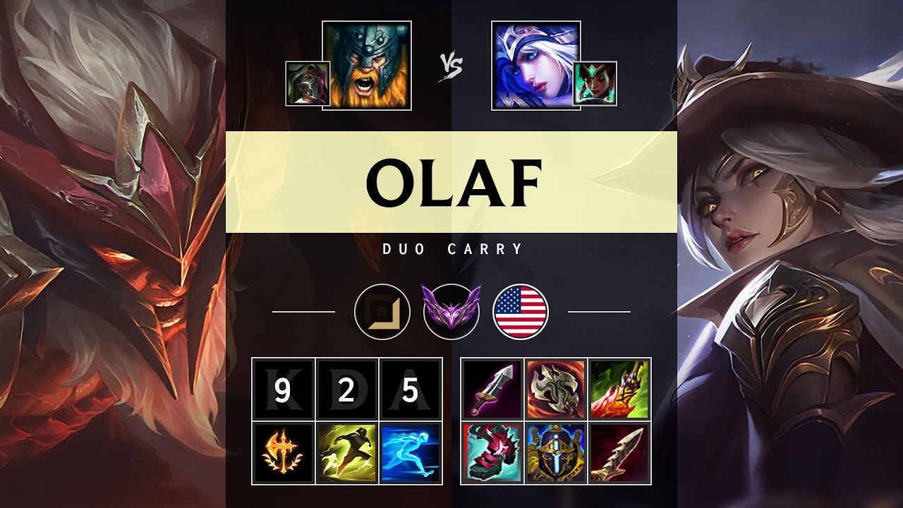 Olaf ADC vs Ashe - NA Master Patch 25.20