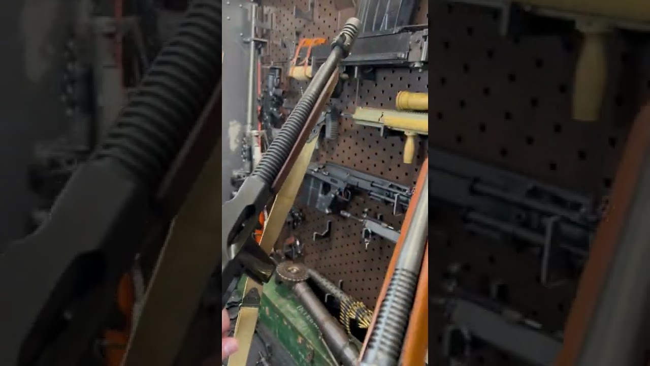 The TommyGun Wannabe Actually Used in WW2 🤡 Reising M-50 in 1 Minute #Shorts