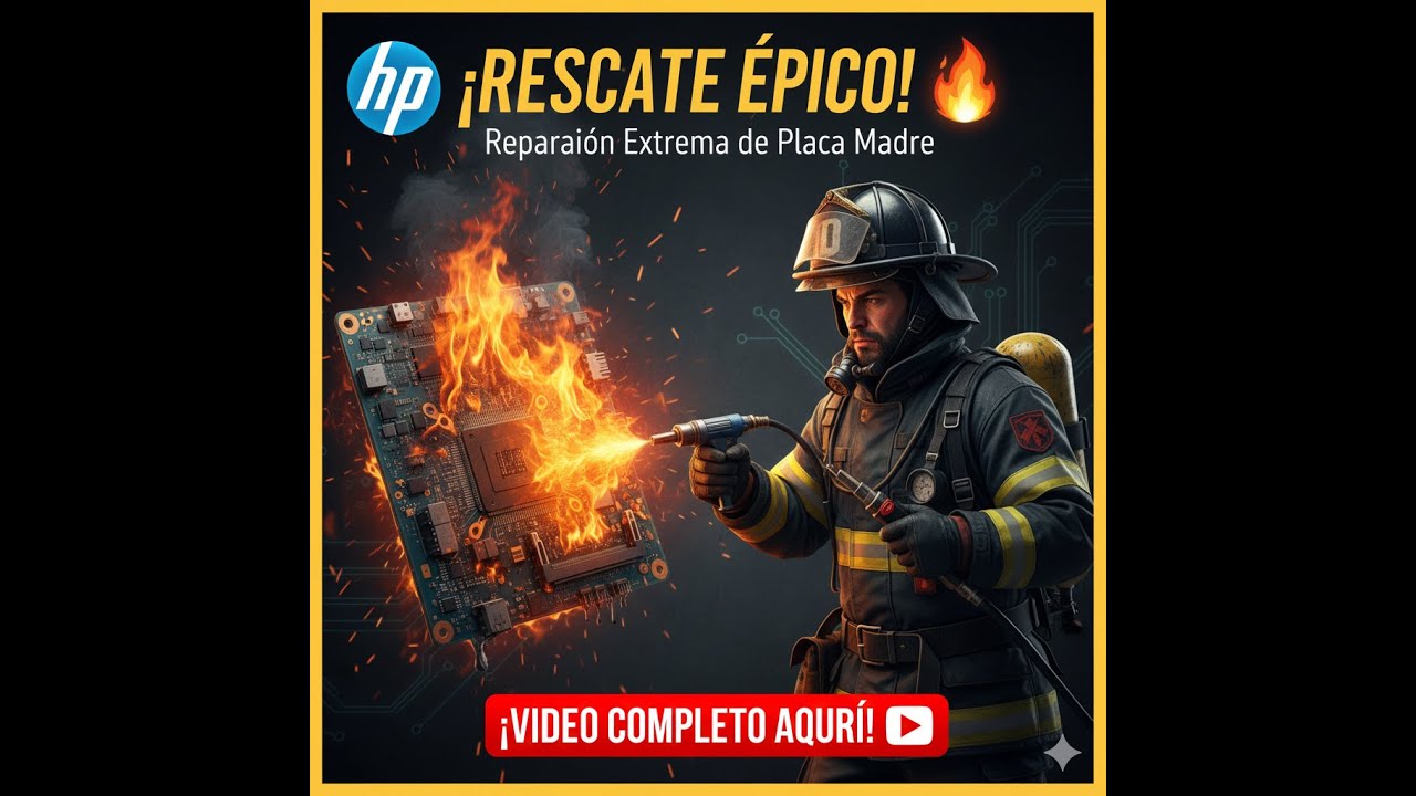 ¡Revivimos esta HP! 💀 Diagnóstico y Reparación de Falla Crítica en Placa Madre | MyMacClinic