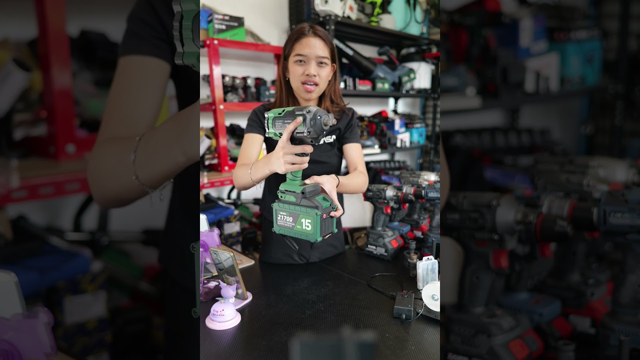 TANZU 800 Nm Electric Wrench Brushless | Kunci Impact Kuat untuk Mobil dan Truk