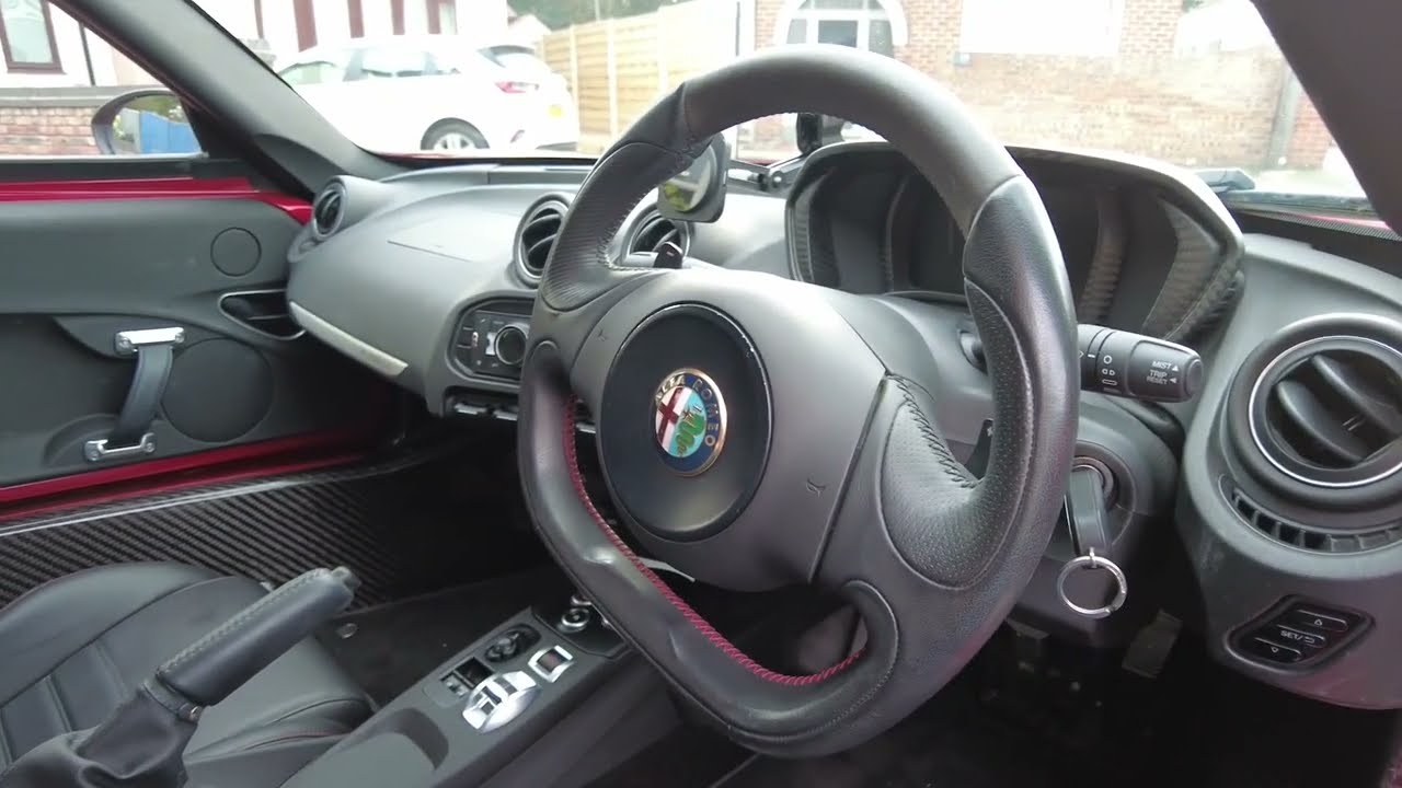 2014 Alfa Romeo 4C    Interior Review