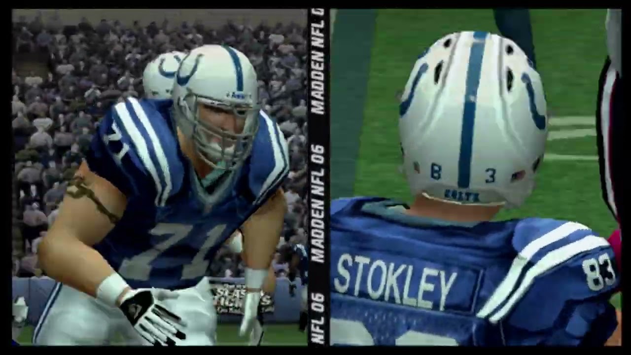 Madden NFL 06 - Houston Texans vs Indianapolis Colts - PS2 Gameplay