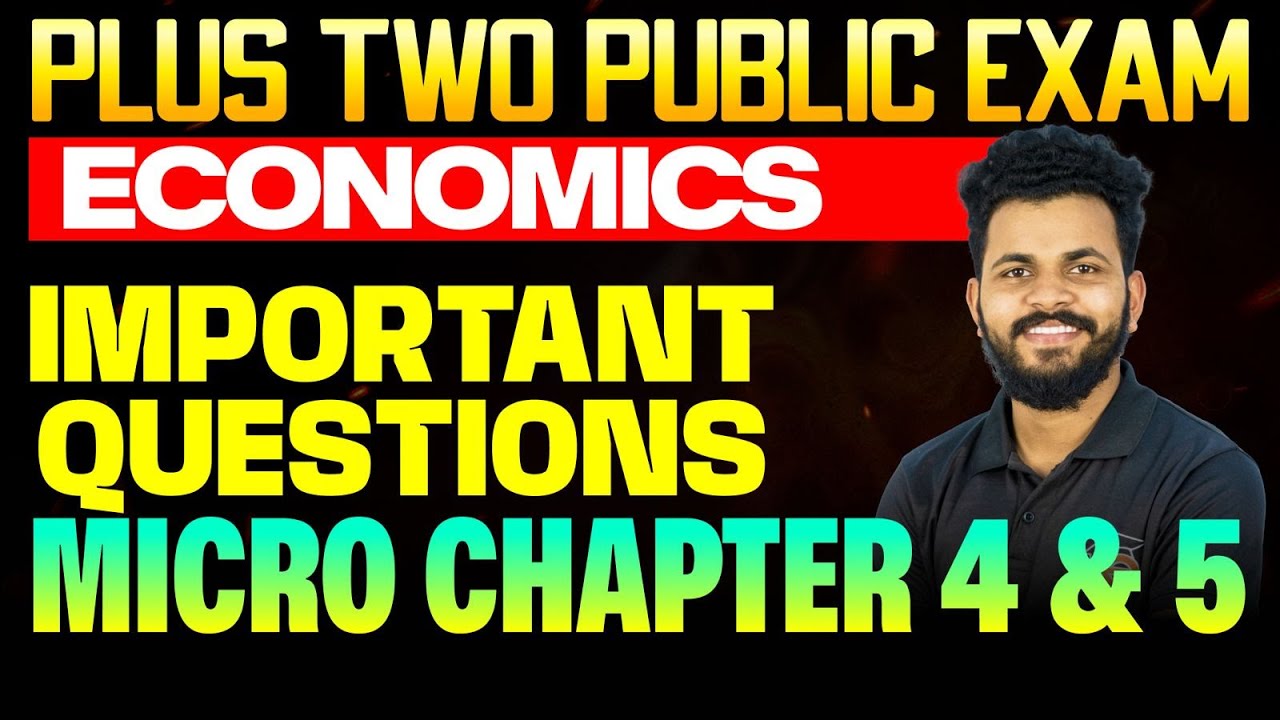 Plus Two Economics | Micro Chapter 4 & 5 | Eduport