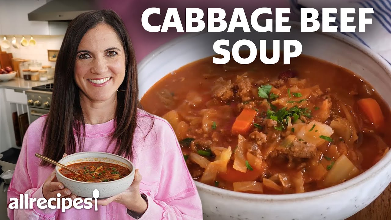 How to Make Cabbage Beef Soup | Get Cookin' | Allrecipes
