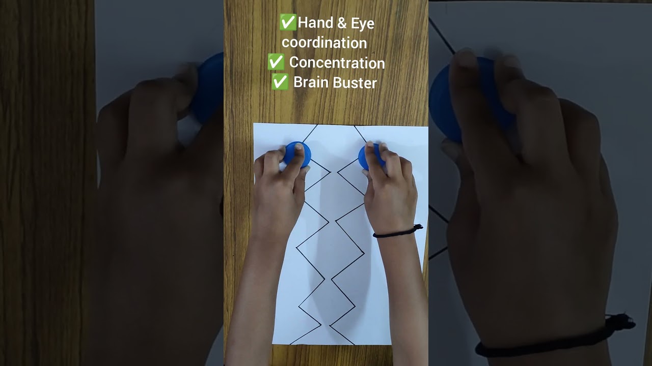 Best Concentration Activity for kids|hand & eye coordination activity# shorts #kids