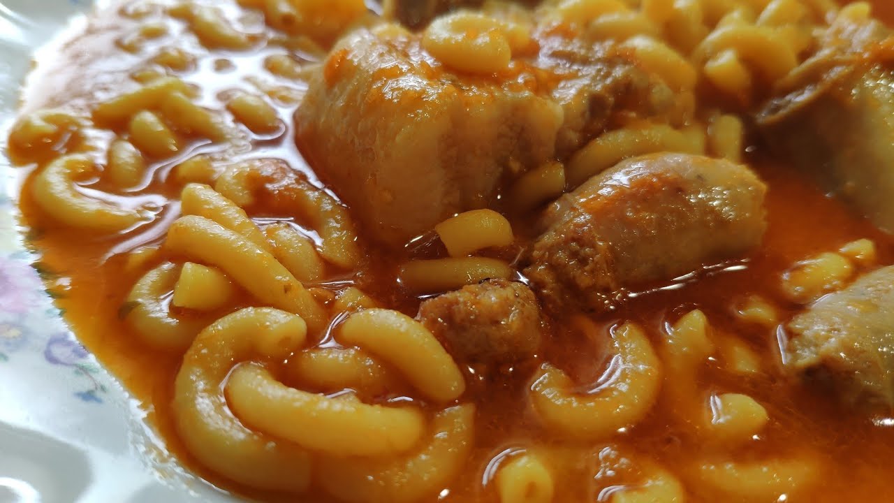 Cazuela de fideos con costilla 🍲
