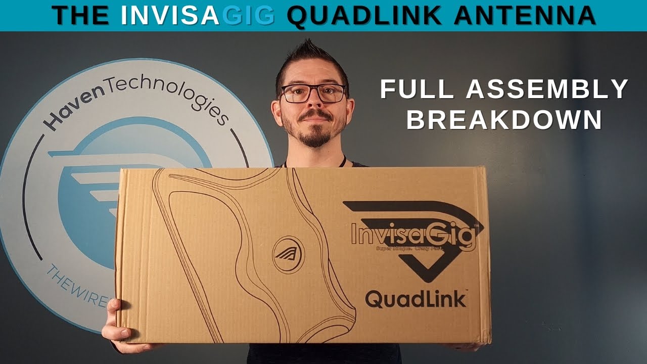 The Best 5G Antenna for your InvisaGig or 5G Router. The QuadLink. Full Assembly and Breakdown Video