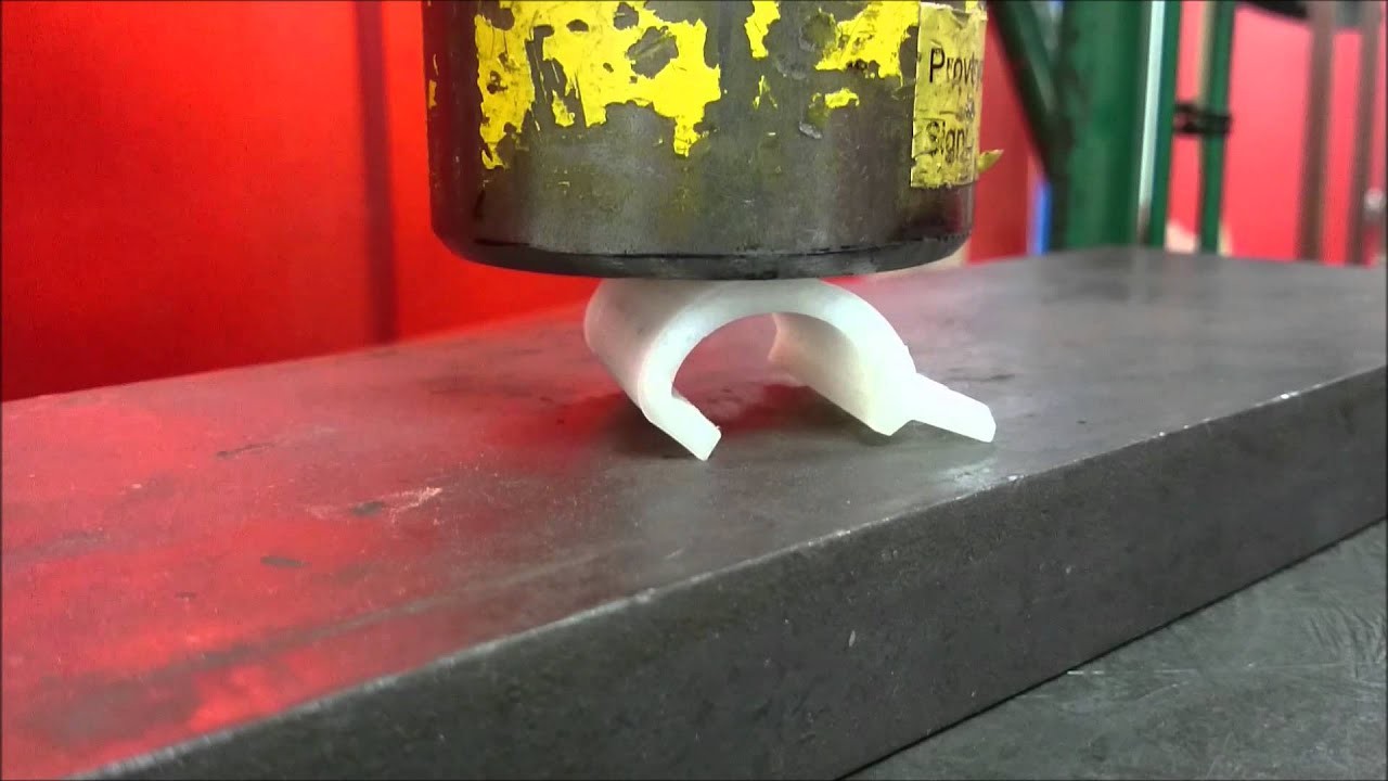 taulman3D PCTPE hydraulic press test #2