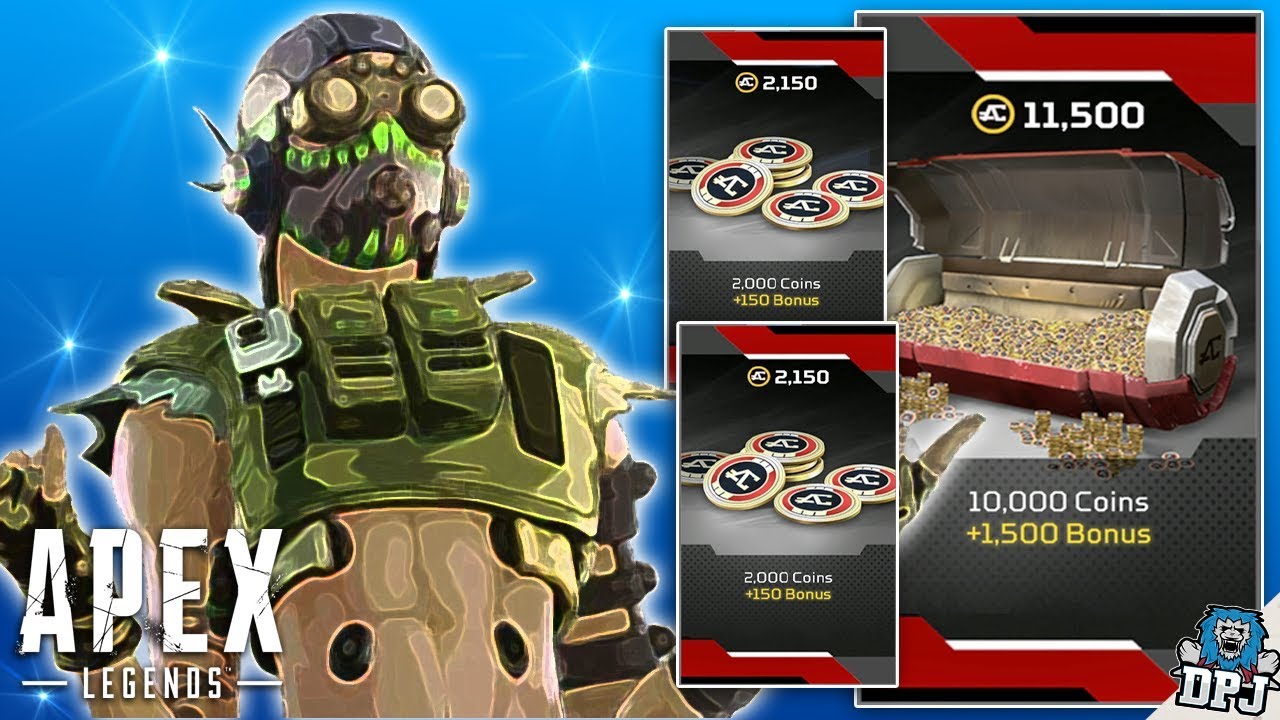 Apex Legends: 11500 Apex Coins Giveaway + 2x - 2150 Apex Coins Giveaway