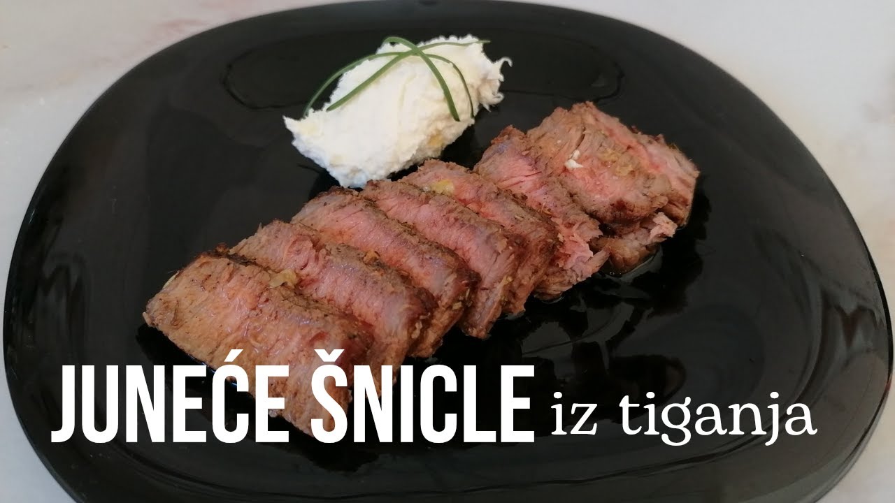 Juneće šnicle iz tiganja