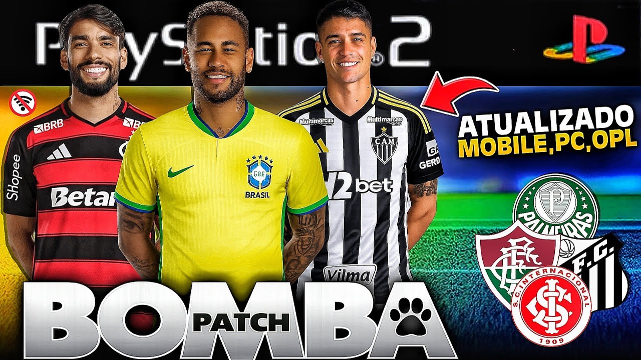 BOMBA PATCH 26 MARÇO DOWNLOAD ATUALIZADO PCSX2, AETHERSX2 / OPL 