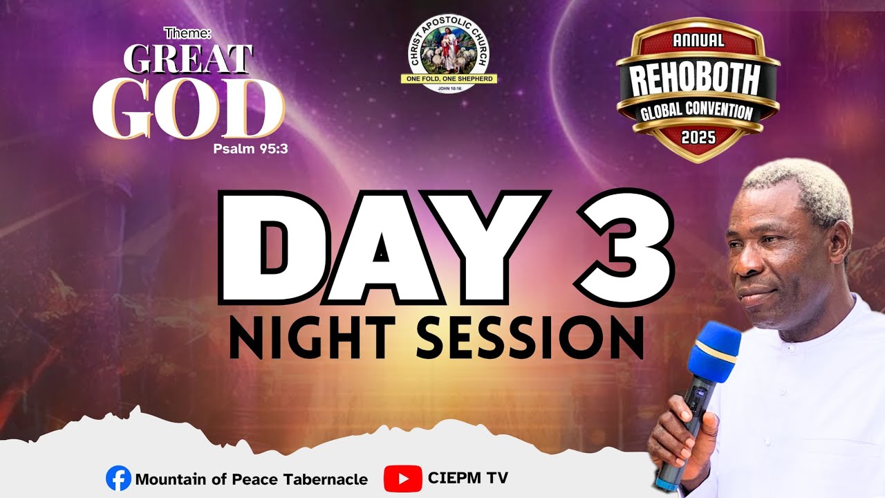 REHOBOTH GLOBAL CONVENTION 2025 || GREAT GOD