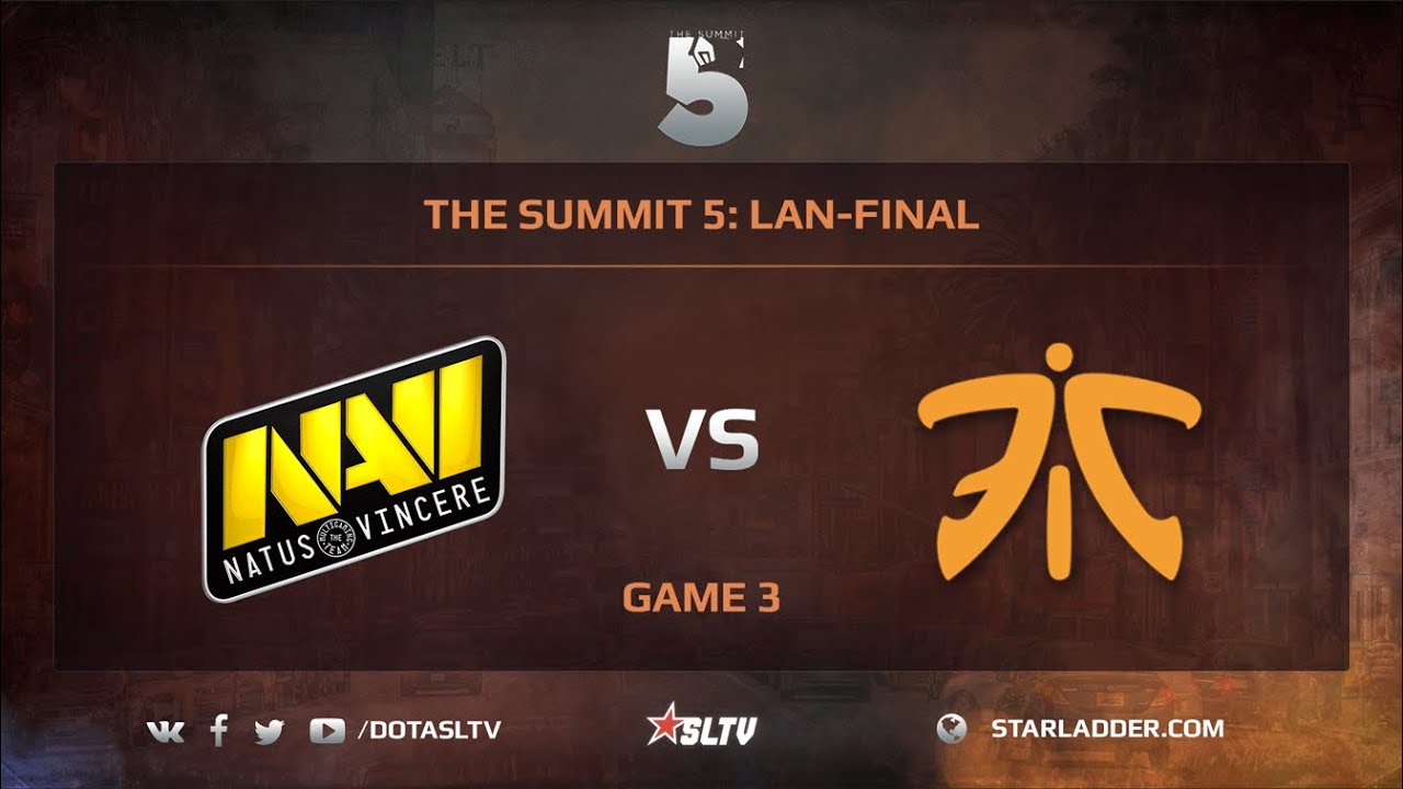 Na`Vi vs Fnatic, Game 3, The Summit 5