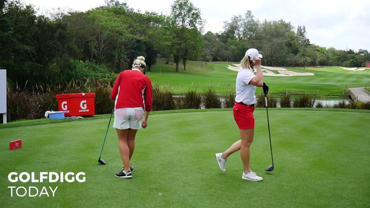 Jacqui CONCOLINO Charley HULL Austin ERNST Honda LPGA Thailand 2019  Hole 11 R2
