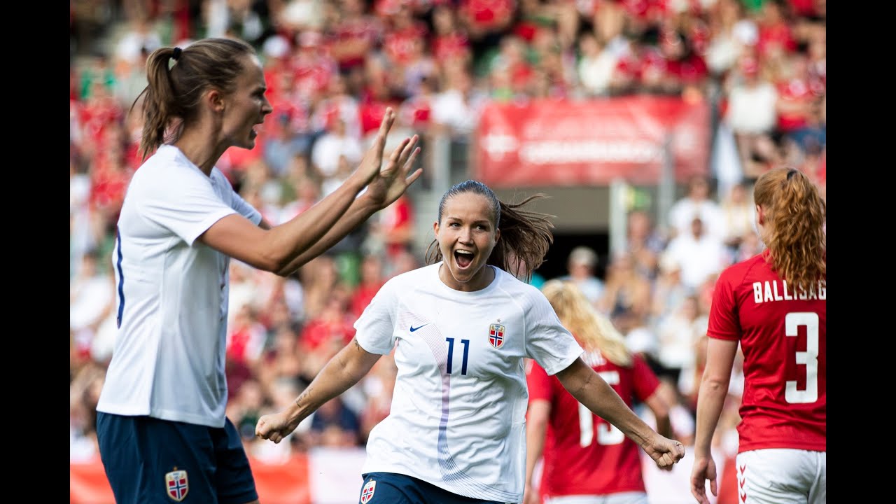 H&oslash;ydepunkter Danmark - Norge 1-2