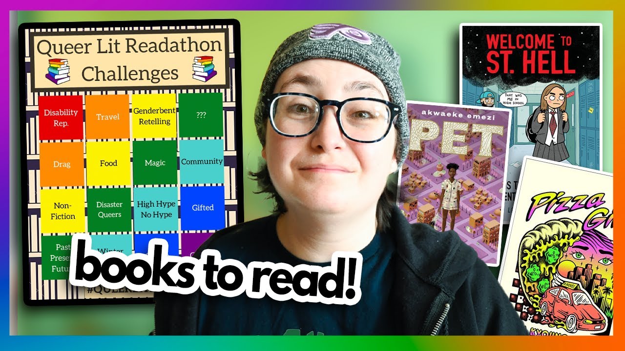 Recommending Books for Every Queer Lit Readathon Round 14 Prompt!
