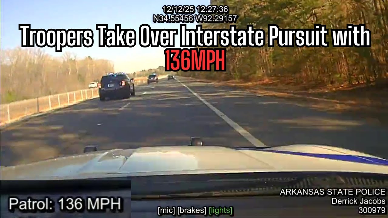 Nissan Altima Flees Interstate 530, Chase Moves Onto Highway 167