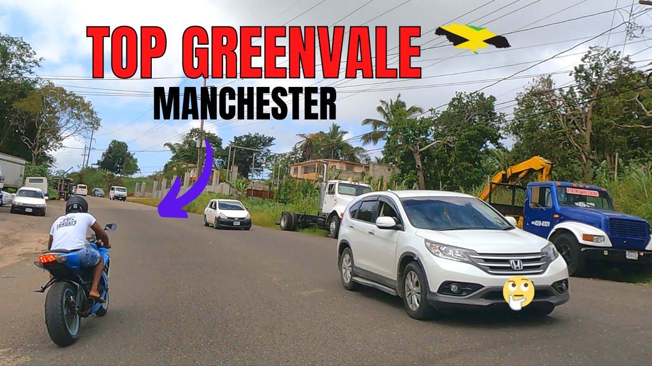TOUR OF TOP GREENVALE TO HATFIELD SQUARE MANCHESTER #JAMAICA