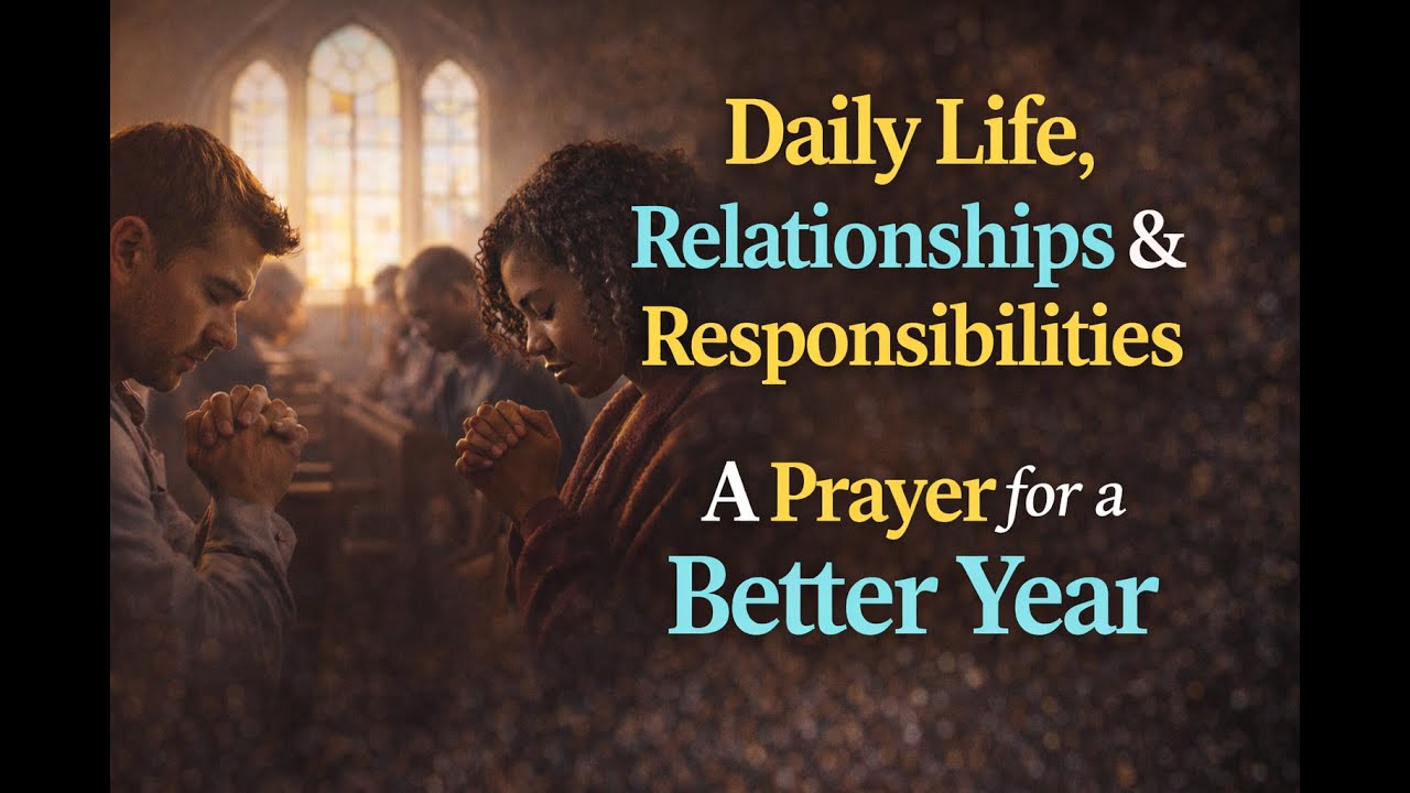 Friday Prayer for a Better Year | Relationships, Work, Provision & Protection
