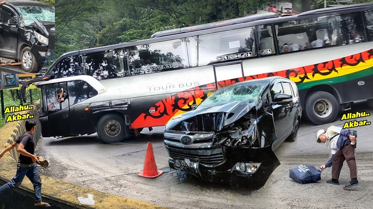 INNALILLAHI !!! Sitinjau Lauik Hari Ini 1 Januari 2025, Toyota Innova Ringsek Usai Alami Insiden