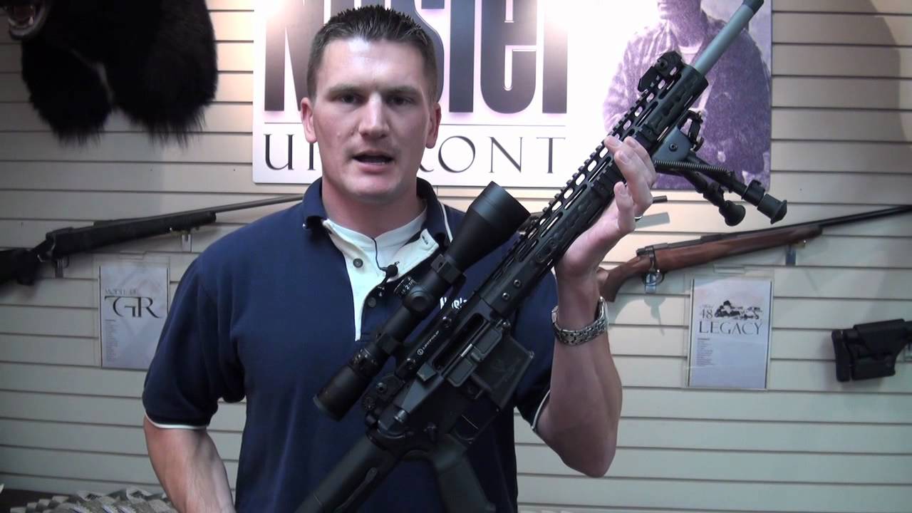 Nosler Varmageddon Signature Series AR Varmint Rifle