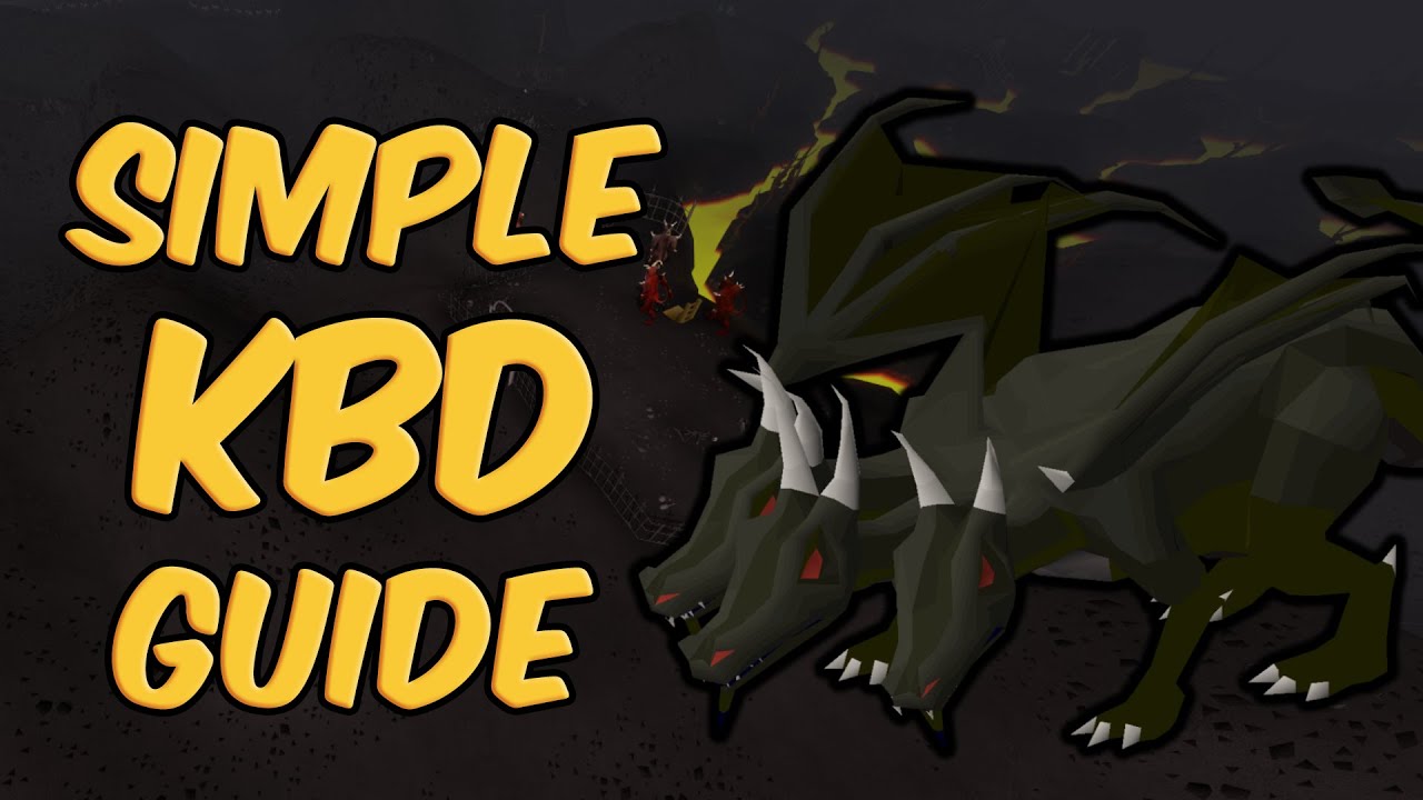 Простое руководство по игре King Black Dragon | KBD Quick & Easy (OSRS)