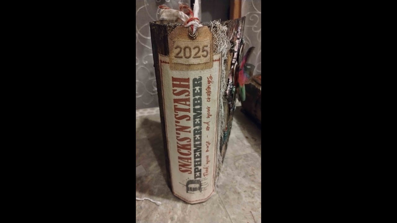 How I Made My Journal Book Box for #dephemerember  2025 Snacks N Swap | Unboxing Inspiration
