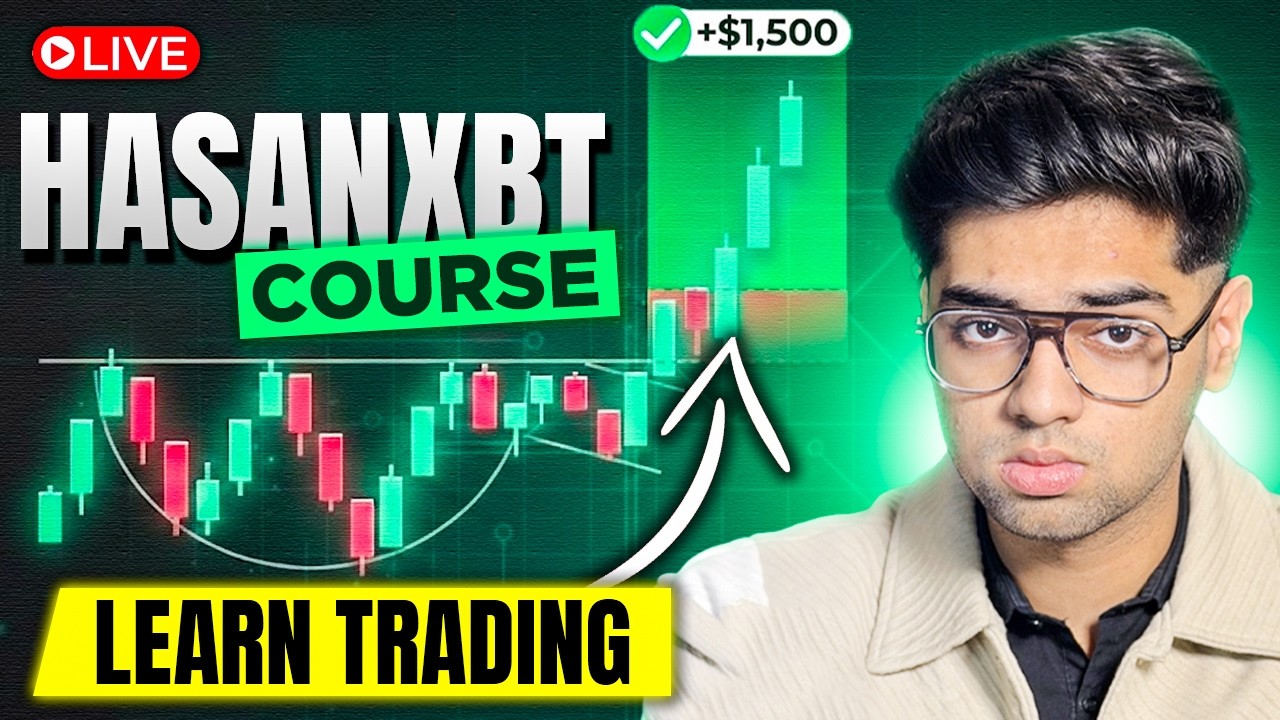 HASANXBT FREE TRADING COURSE | GOLD & BITCOIN LIVE  | 21st FEB 2026 | DAY 3 | #xau #forex #btc