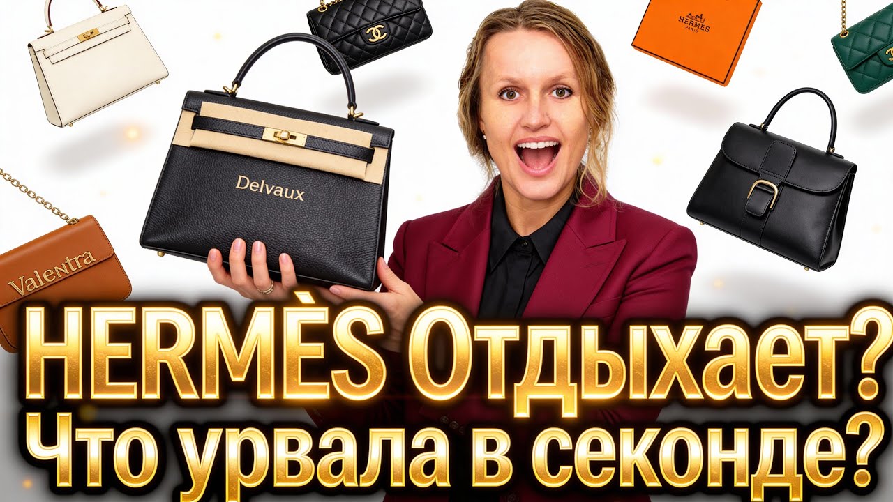 СТАТУСНЕЕ, чем Hermès👜? Моя шокирующая НАХОДКА в секонд-хенде Болгарии🇧🇬.