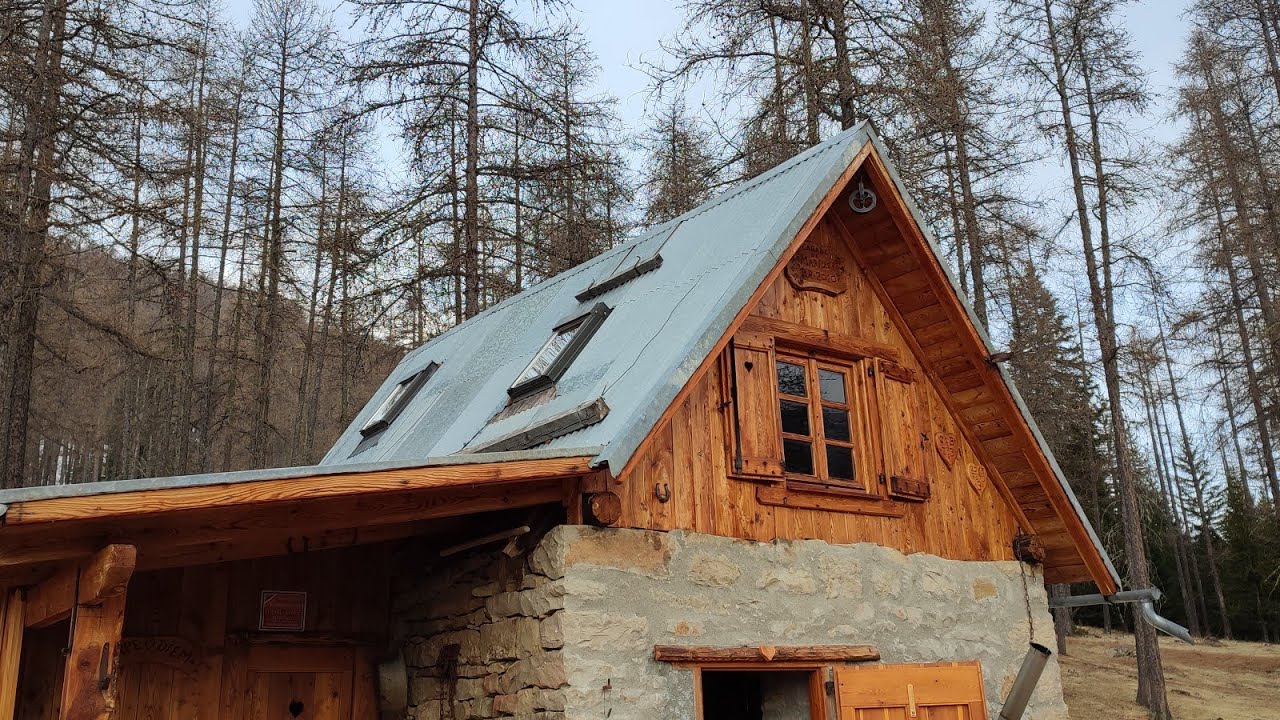 Une Nuit dans la Cabane du Trappeur !! Alpes de Haute-Provence..